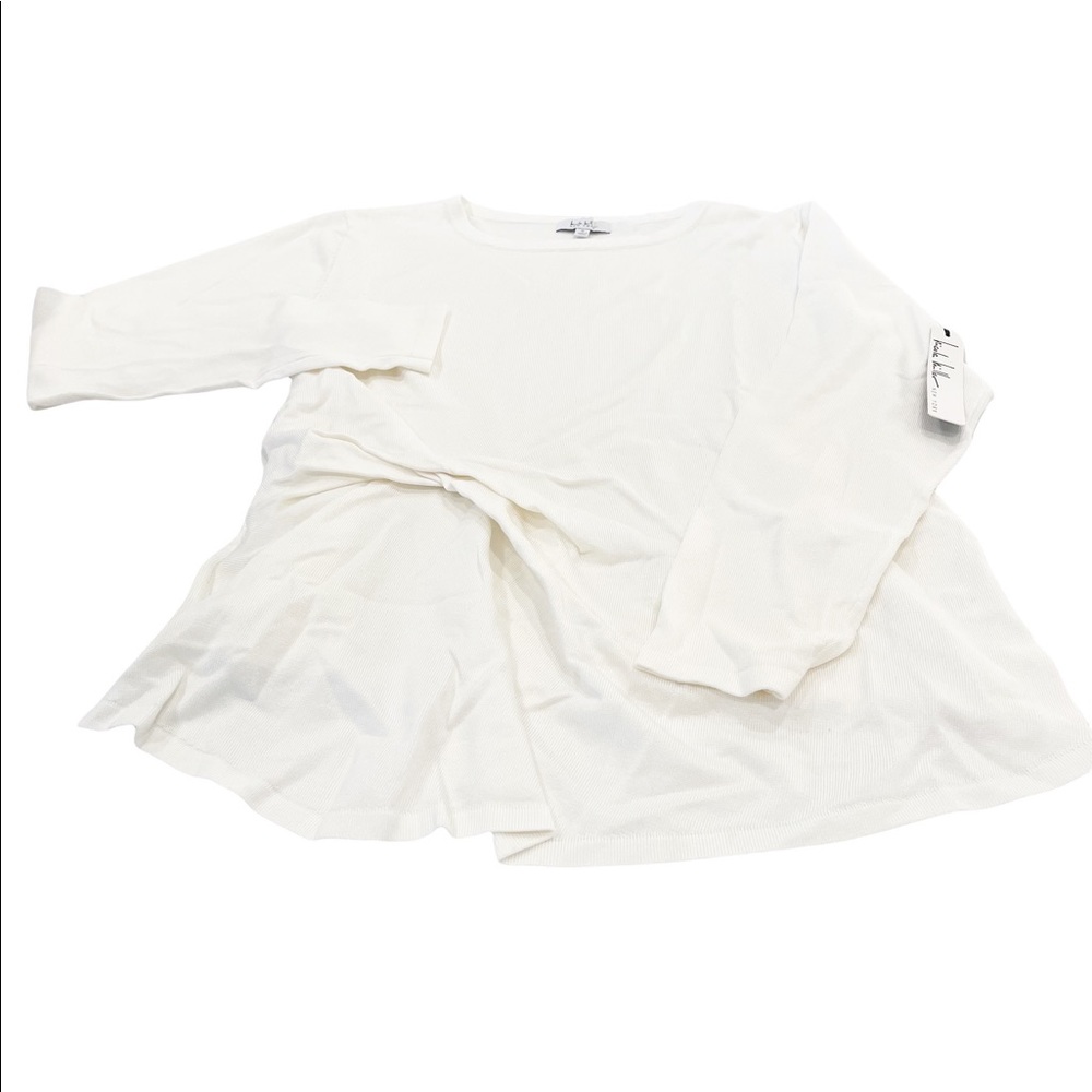 Nicole Miller Side Knot Sweater Medium - Picture 3 of 6